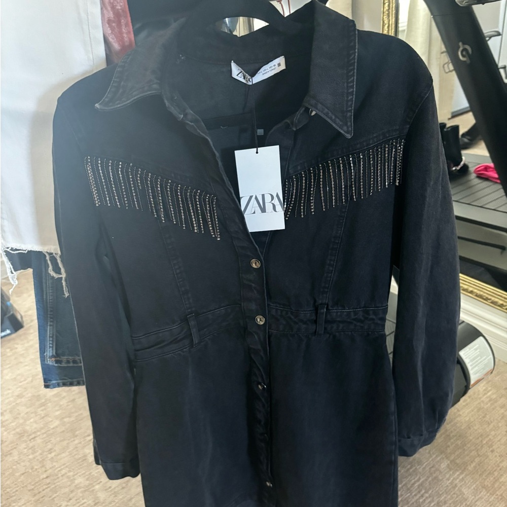 Zara Denim Dress never worn